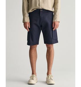 RELAXED TWILL CARGO SHORTS