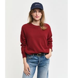 SUPERFINE LAMBSWOOL C-NECK